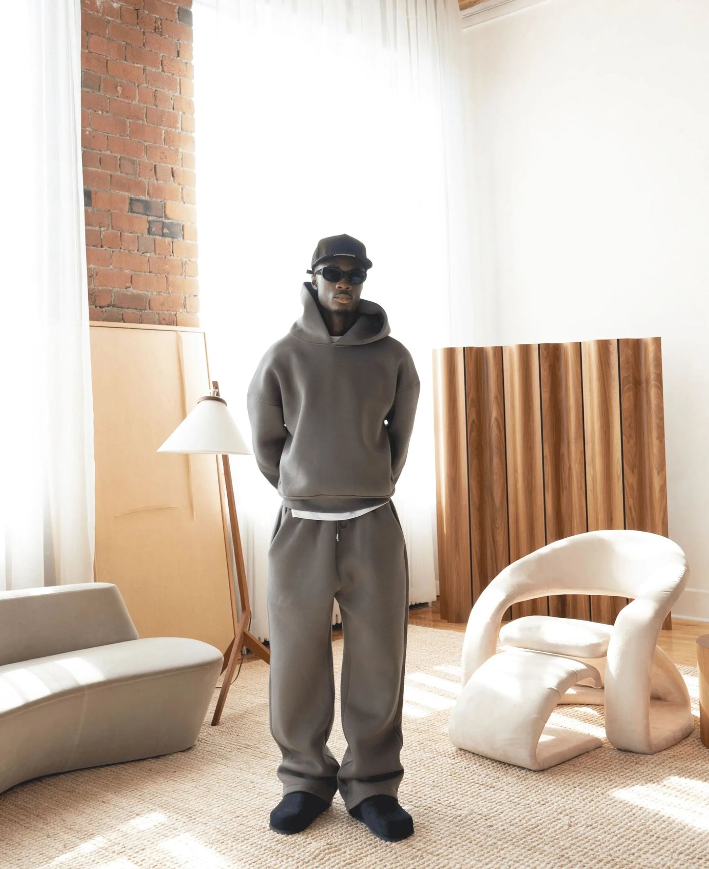 Monochrome Tracksuit