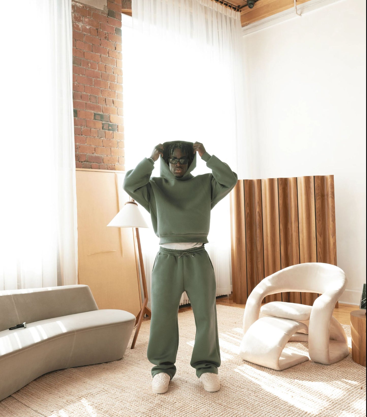 Monochrome Tracksuit